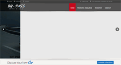 Desktop Screenshot of bypassautosales.ca